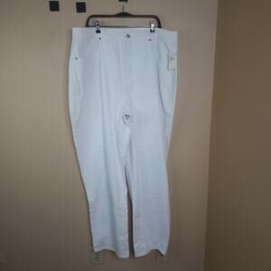 Good American Good '90s Loose Fit Jeans In White Size 16